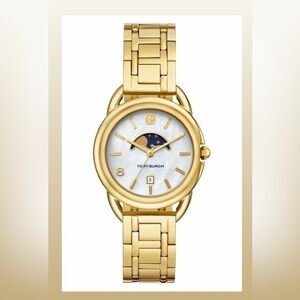 Tory Burch The Miller Moon Phase Bracelet Watch, 34mm